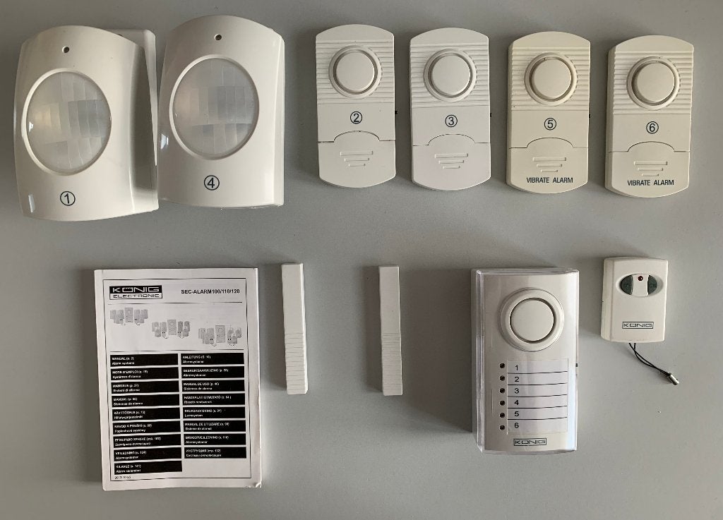 Konig alarm systeem, Ophalen of Verzenden, Compleet systeem, Draadloos, Beweging