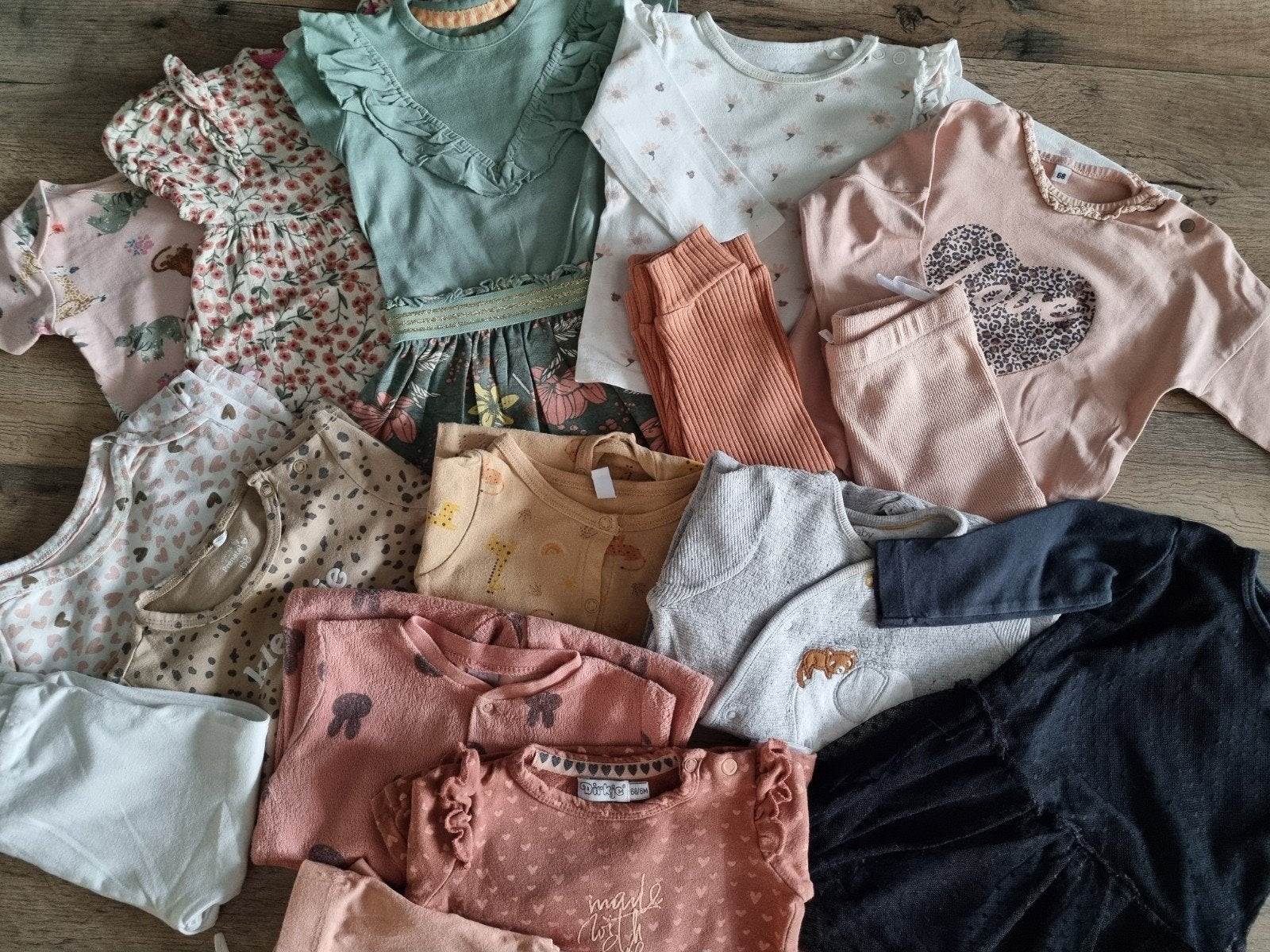 Kledingpakket meisje maat 68, Kinderen en Baby's, Ophalen of Verzenden, Gebruikt, Meisje, Setje