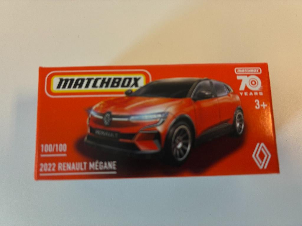 89820: Renault Megane - 2022 - Matchbox, Nieuw, Ophalen of Verzenden, Gondel 1, 1186MJ Amstelveen, Service.nl@mattel.com