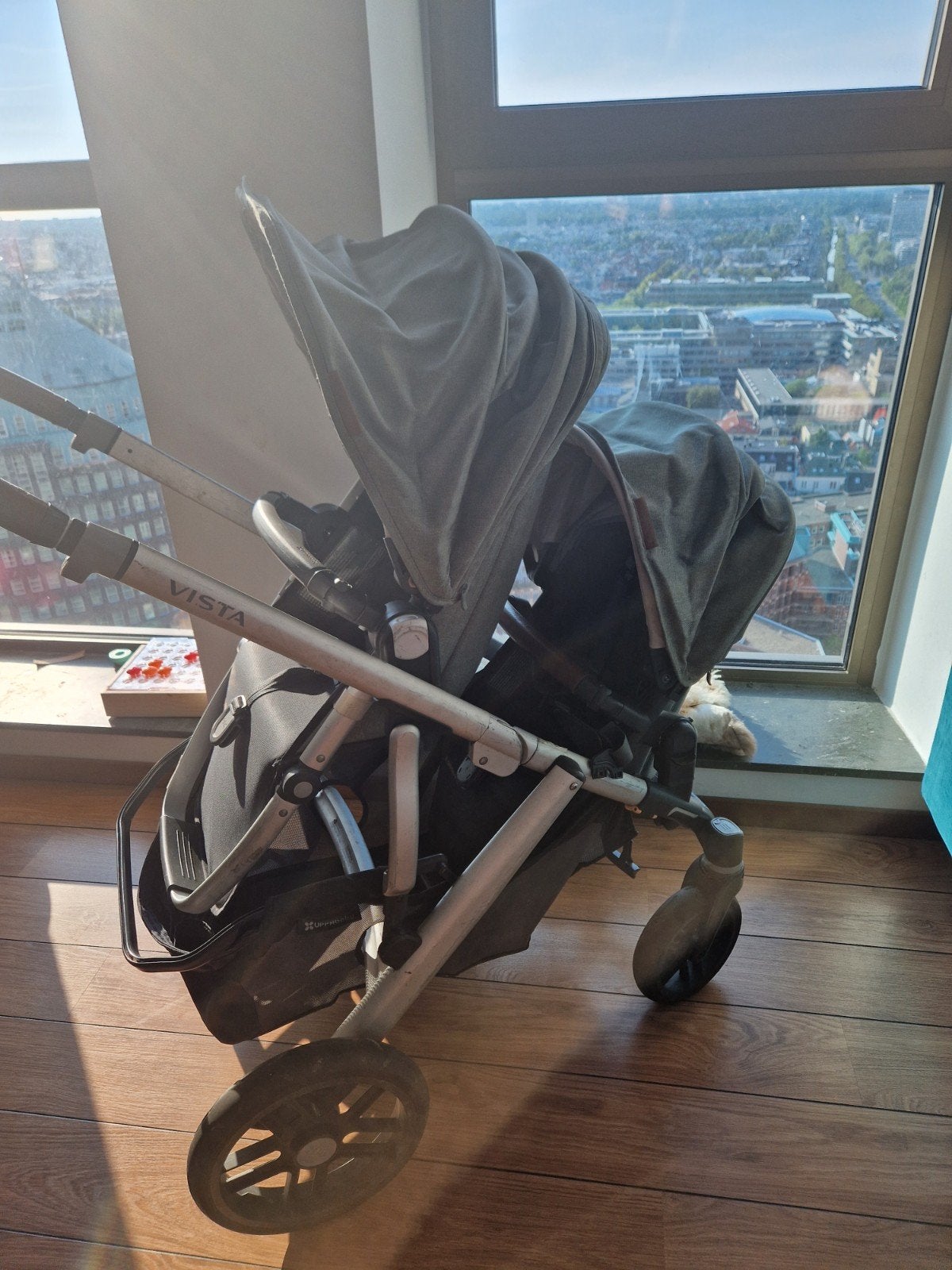 UPPAbaby Vista V2 Duo - Perfect voor 2 kinderen, Overige merken, Gebruikt, Verzenden, Duowagen