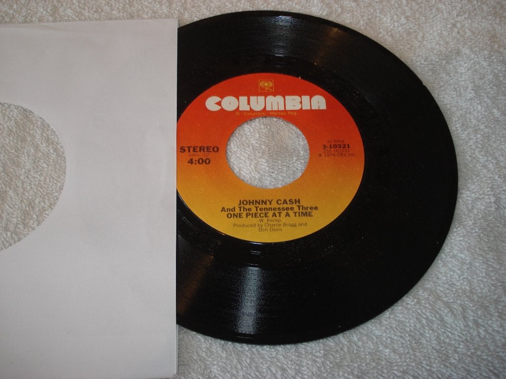 Johnny Cash     One Piece at a Time   Usa    Orgineel, Originele persing, Ophalen of Verzenden, Zo goed als nieuw, Country en Western