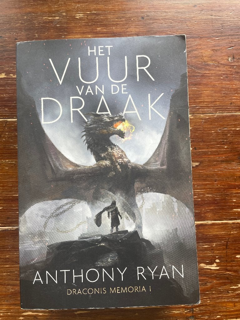 Anthony Ryan Het vuur van de draak 2017, Ophalen of Verzenden, Zo goed als nieuw, Anthony Ryan