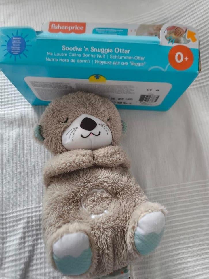 Fisher-Price Zazu Otter Knuffel, Ophalen of Verzenden, Zo goed als nieuw, Mobiel, Met geluid