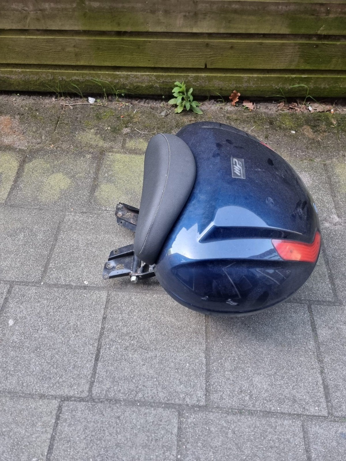 Opbergbox / Topkoffer voor Piaggio MP3 (met rugsteun), Ophalen of Verzenden