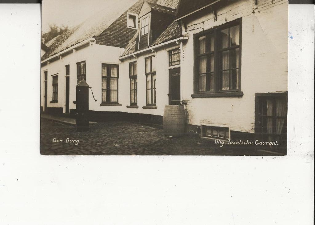 Den Burg Woonhuizen met pomp Esperanto 11-8-1932, Verzamelen, Ophalen of Verzenden, 1920 tot 1940, Gelopen, Noord-Holland