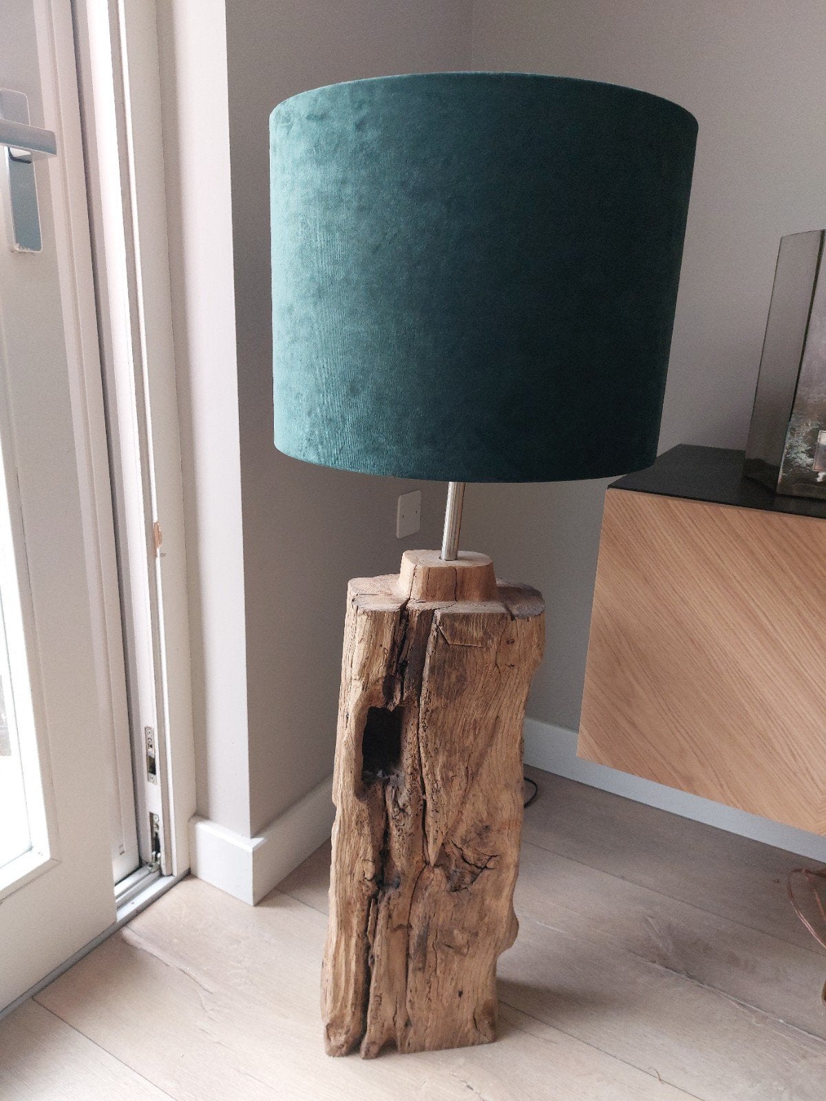 prachtige unieke lamp, Ophalen, Meerkleurig, 30 cm, Zo goed als nieuw