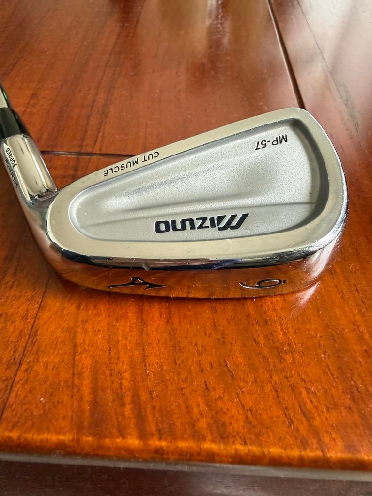Mizuno MP-57 Single Iron 6 - Gesmeed - Stalen Shaft, Ophalen of Verzenden, Zo goed als nieuw, Club, Mizuno