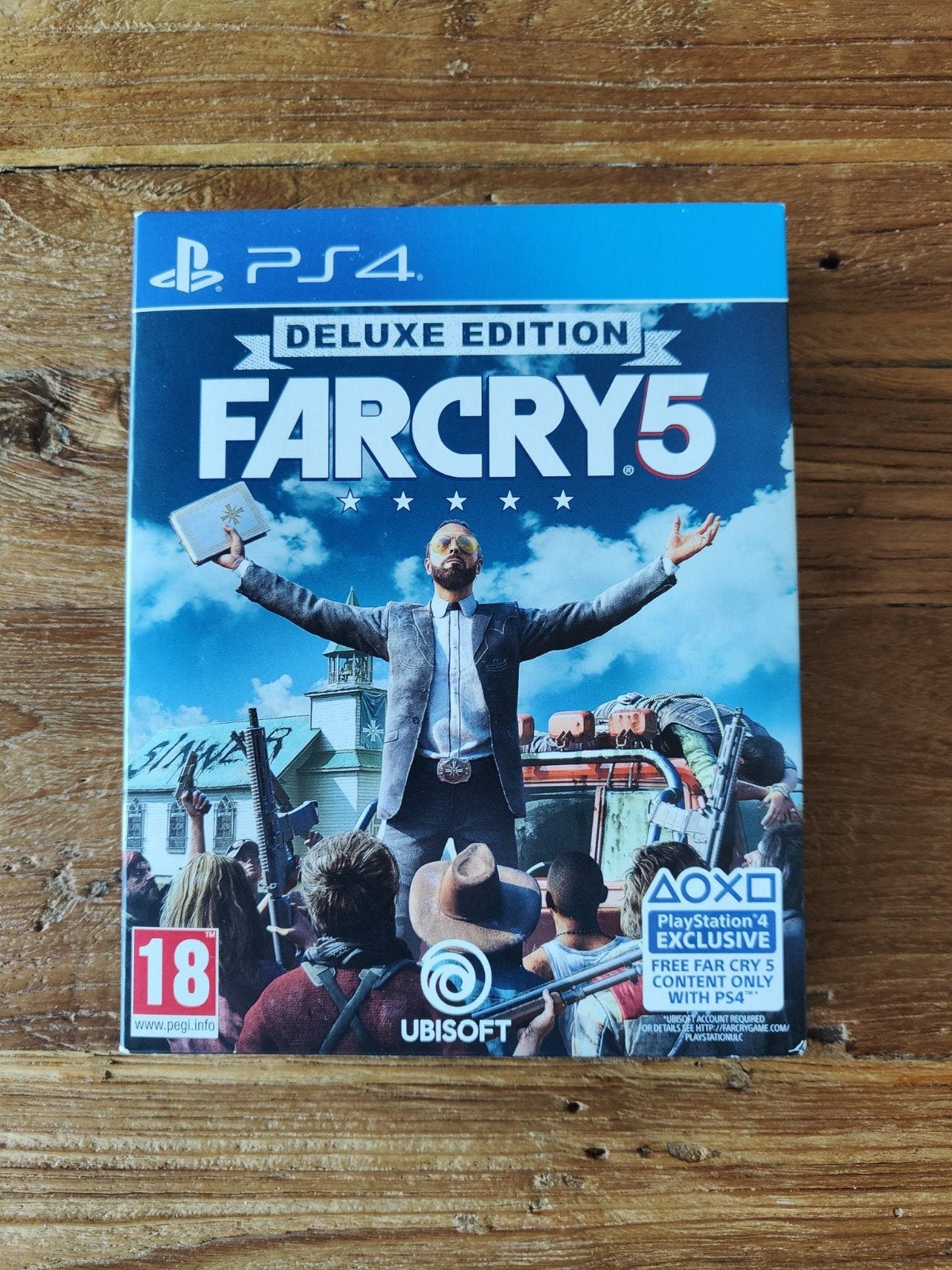 Far Cry 5 Deluxe Edition - PS4, Avontuur en Actie, Vanaf 18 jaar, 1 speler, Ophalen of Verzenden