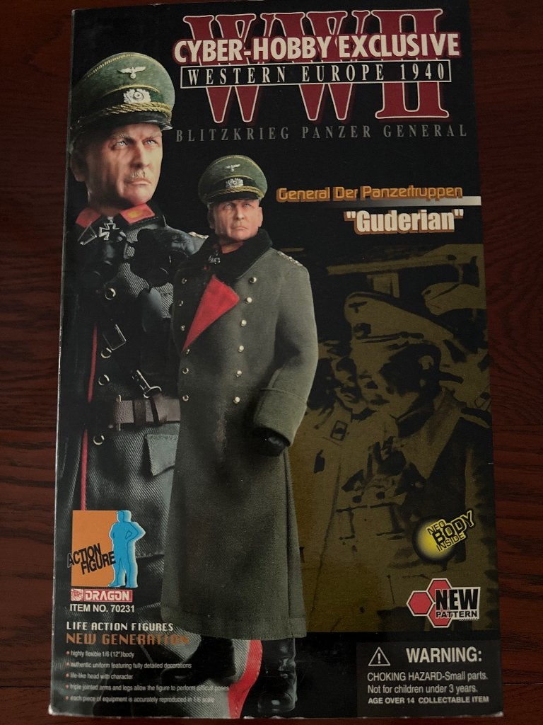 Dragon 1/6 Guderian 70231, Verzamelen, Ophalen of Verzenden, Zo goed als nieuw