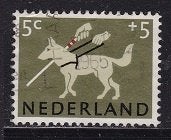 3133 - Nederland nvph 812 gestempeld , Zomerzegel , Blindege, Postzegels en Munten, Postzegels | Nederland, Verzenden, Na 1940