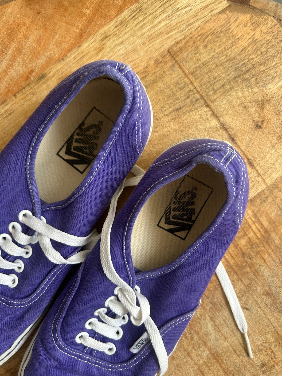 Vans Sneakers Paars Maat 39 - Gedragen, Kleding | Dames, Schoenen, Ophalen of Verzenden, Gedragen, Overige kleuren, Sneakers of Gympen