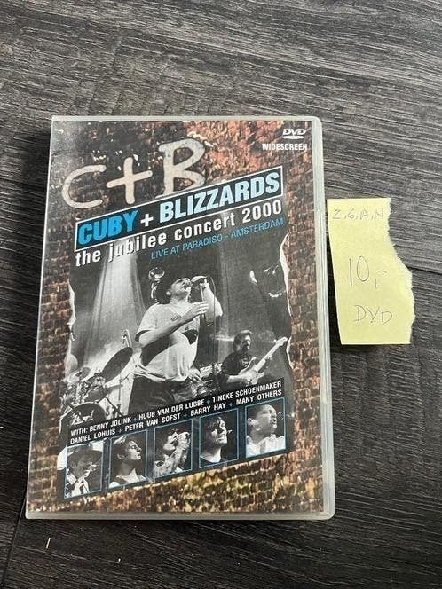 Cuby en Blizzards the jubilee concert 2000 dvd, Alle leeftijden, Ophalen of Verzenden, Nieuw in verpakking