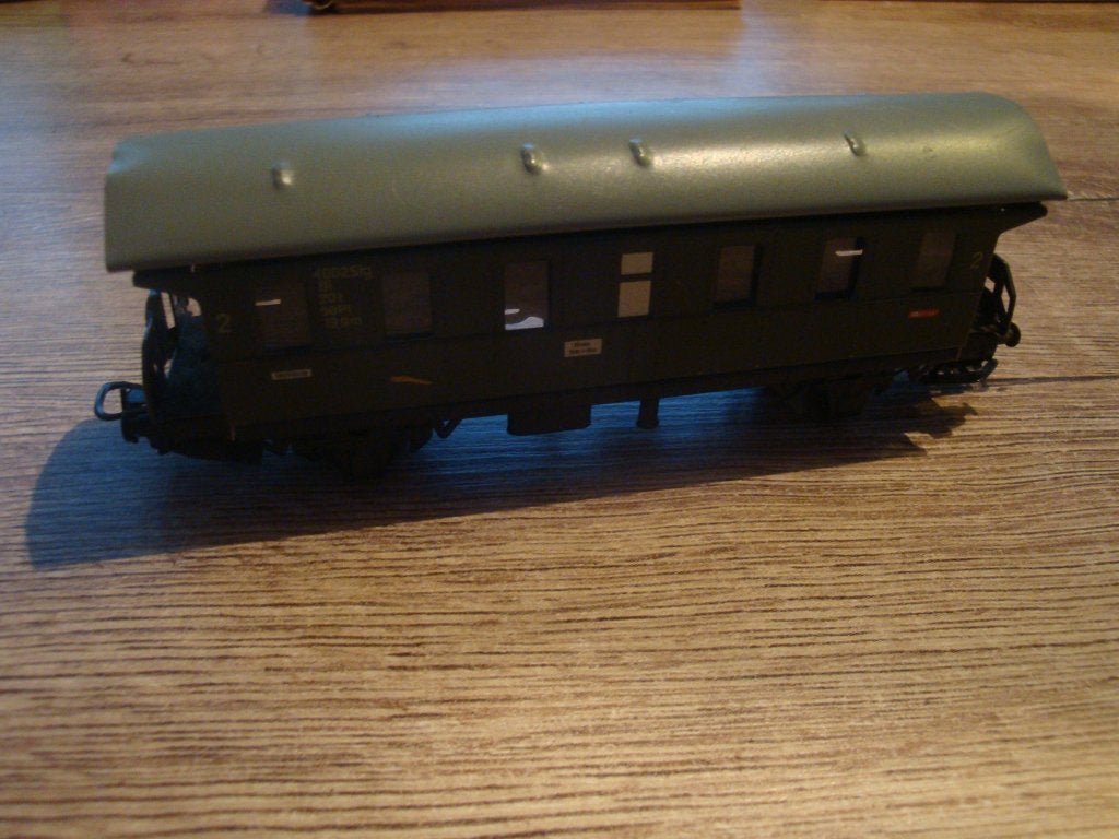 passagierswagon-marklin, Wisselstroom, Wagon, Ophalen of Verzenden, Zo goed als nieuw