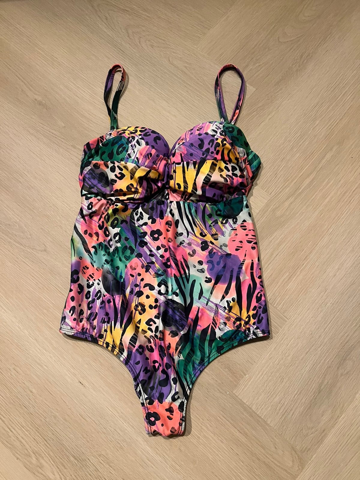 Garotas Kleurrijk Badpak met Dierenprint, Ophalen of Verzenden, Zo goed als nieuw, Overige kleuren, Badpak
