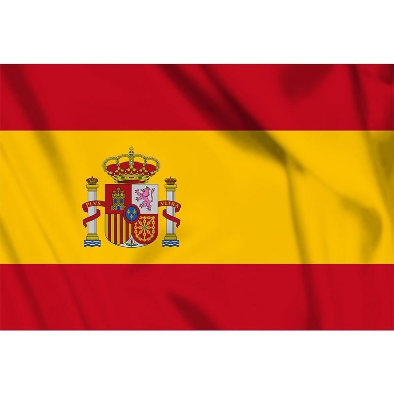 Spaanse vlag nieuw in plastic, B, Nieuw, Ophalen of Verzenden, A