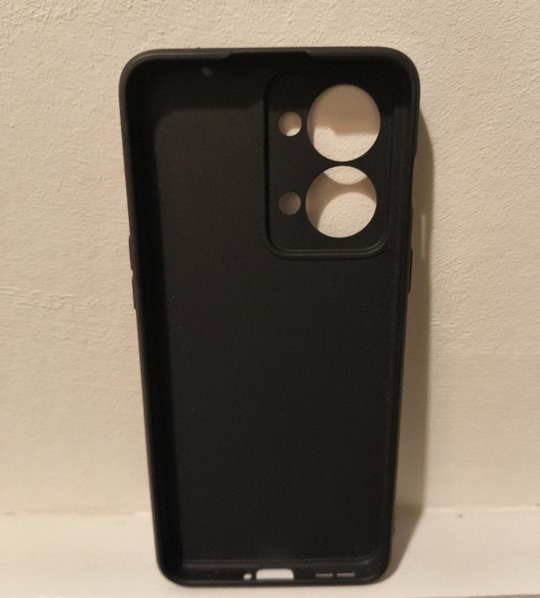 Zwart telefoonhoesje met kaarthouder one plus Nord 2t 5g, Ophalen of Verzenden, Nieuw, Hoesje of Tasje