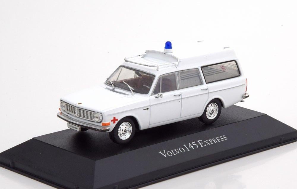 Volvo 145 Express Ambulance 1969 1:43, Ophalen of Verzenden, Nieuw, Auto, Overige merken