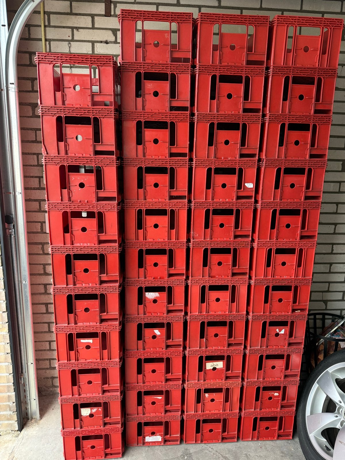 43x TNT/PTT post kratten voor transport of opslag, Gebruikt, 40 tot 60 cm, 50 tot 75 cm, Minder dan 35 cm