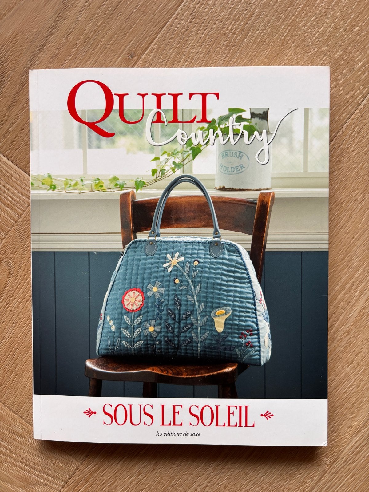Quilt Country "Sous Le Soleil" - Creatief Quilt Magazine, Ophalen of Verzenden, Zo goed als nieuw, Borduren en Naaien