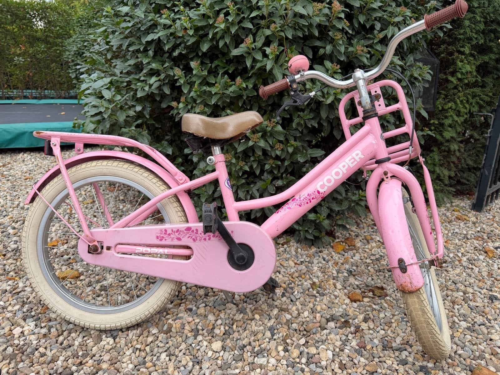 Popal Cooper meisjesfiets 18 inch - Zeer goede staat, Ophalen of Verzenden, Zo goed als nieuw, 18 inch