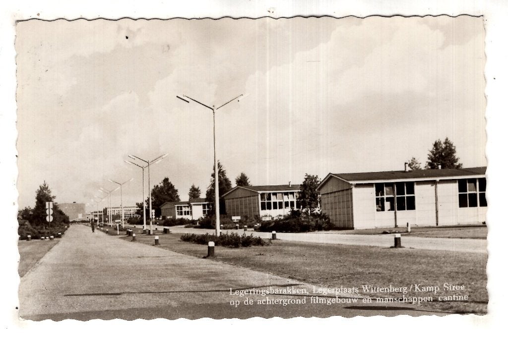 Stroe  Kamp Wittenberg Militair Barakken 1960, Verzenden, 1940 tot 1960, Gelopen, Gelderland