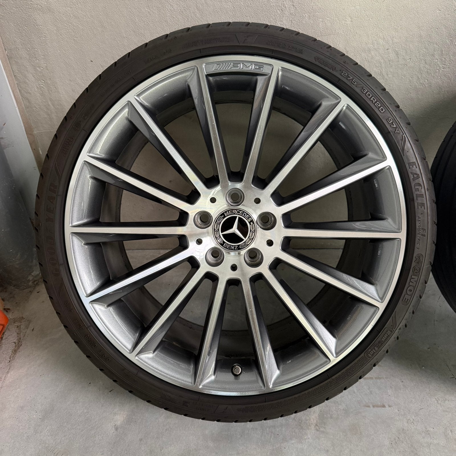 20 inch Origineel Mercedes E klasse W213 velgen met banden, Ophalen of Verzenden, Velgen, Personenwagen, 20 inch