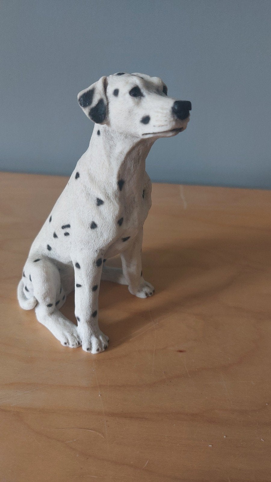 Stenen beeldje Dalmatiër hond - Decoratie, Ophalen of Verzenden, Zo goed als nieuw, Dier