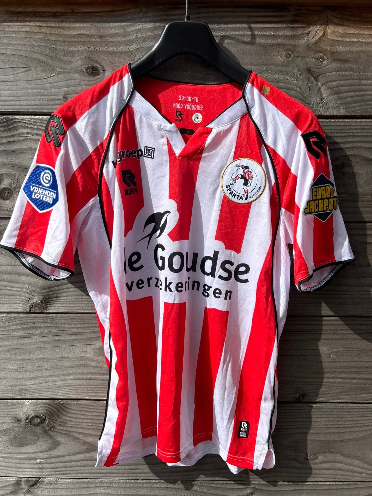 Matchworn Sparta Rotterdam Giannio Vianello, Maat XL, Ophalen of Verzenden, Zo goed als nieuw, Shirt