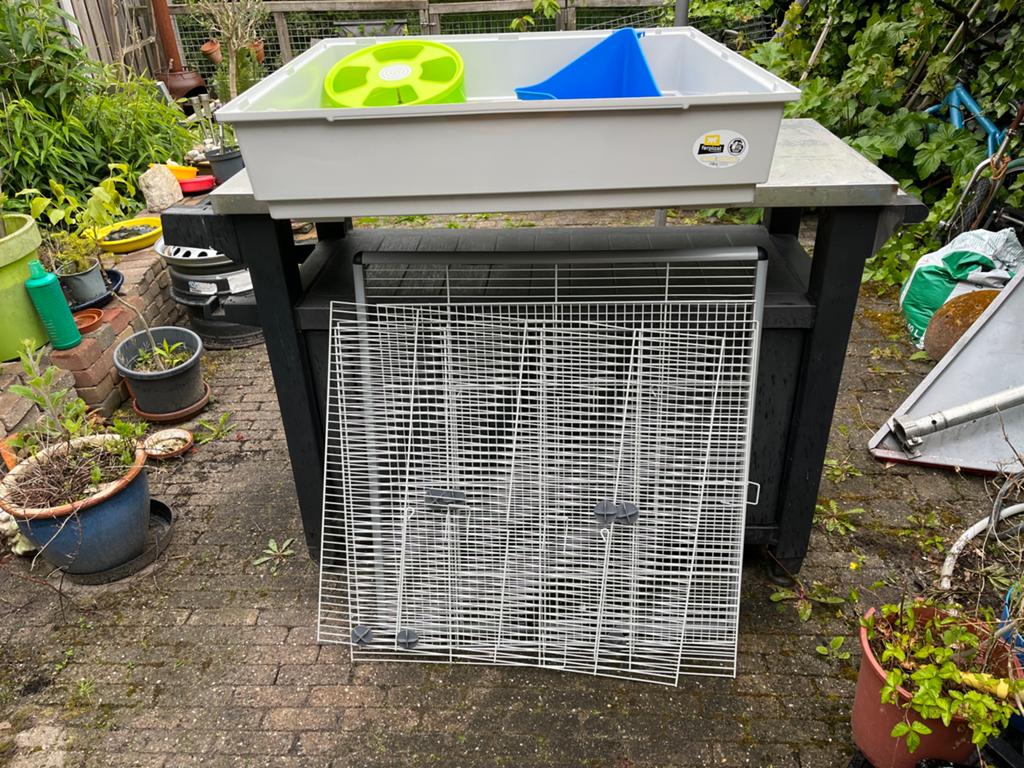 Ferplast Furet XL, Kooi, 110 cm of meer, Zo goed als nieuw, Ophalen
