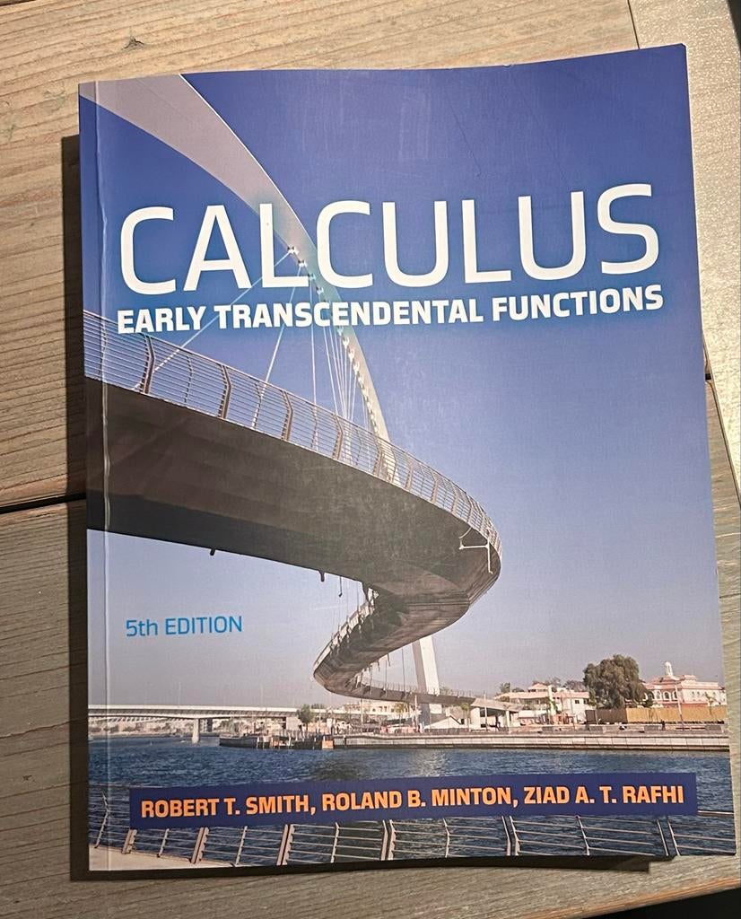CALCULUS Early Transcendental Functions 5th Edition, Boeken, Ophalen of Verzenden, Beta, Zo goed als nieuw, WO