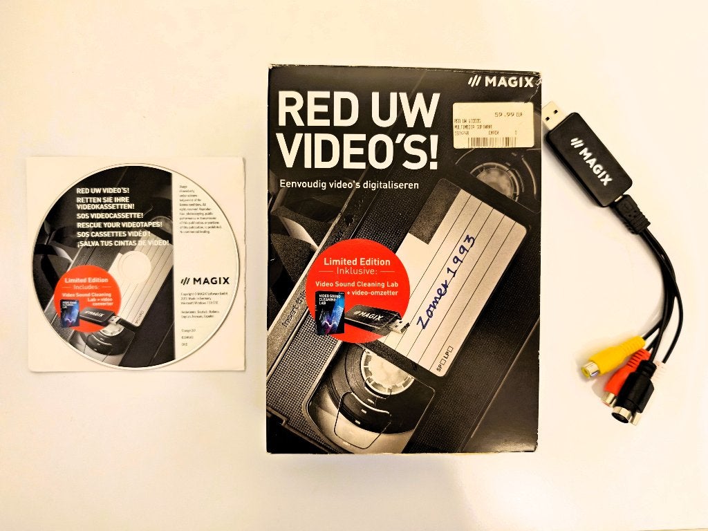 Magix Red Uw Video's!, Ophalen of Verzenden, Zo goed als nieuw, Windows
