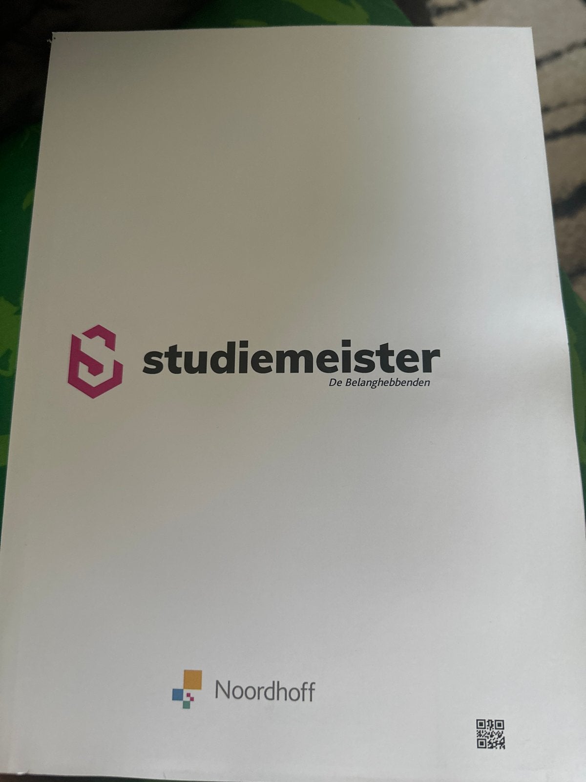 Studiemeister De Belanghebbenden - Noordhoff Economie, Boeken, Ophalen of Verzenden, Zo goed als nieuw, HAVO, Economie