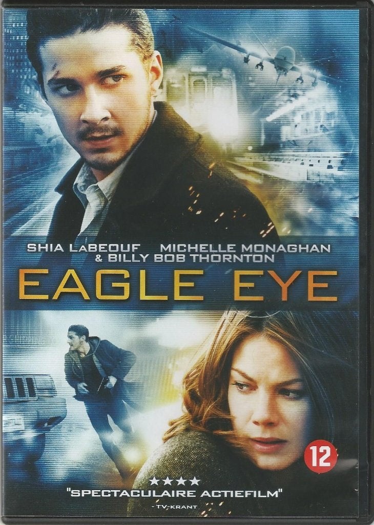 DVD "Eagle Eye" (2008) NL Uitgave, Engels, Ophalen of Verzenden, Zo goed als nieuw, Extra's