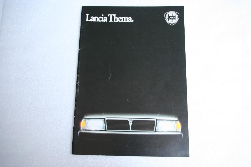 Folder Lancia Thema (1984) (22), Ophalen of Verzenden, Nieuw, Overige merken