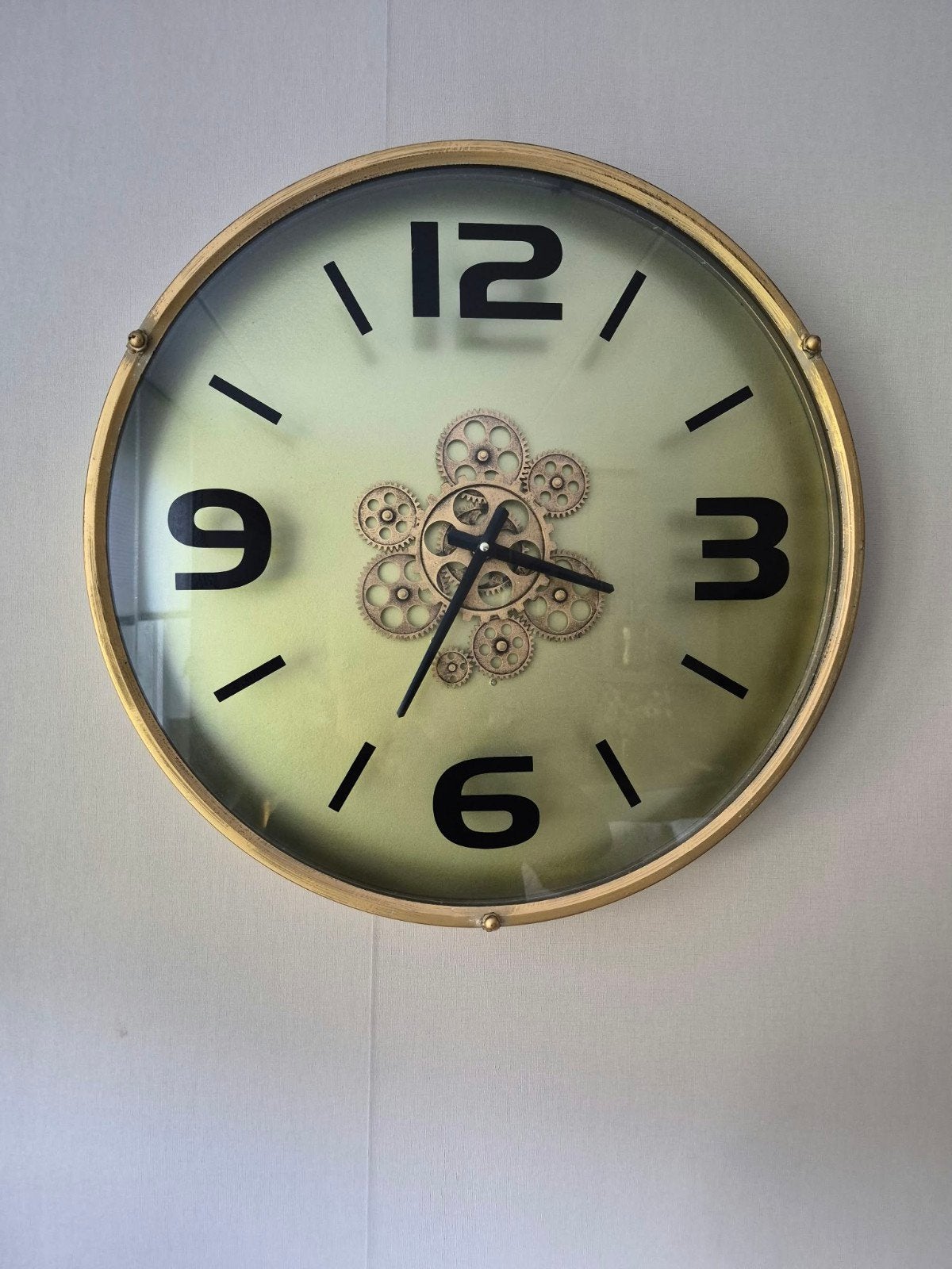 mooie wandklok, Ophalen, Zo goed als nieuw, Wandklok