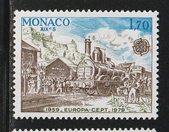 Verenigd Europa 1979 - Monaco - Aankomst posttrein, Ophalen, Postfris, Overige thema's