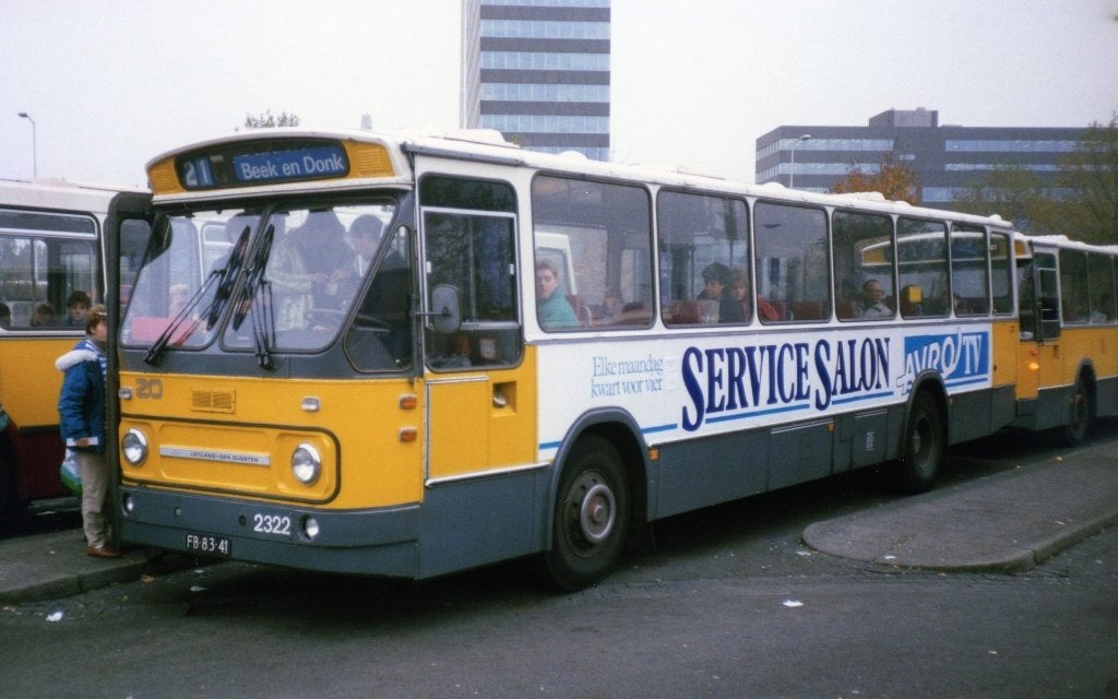 Busfoto MB 200 2322 zo eindhoven, Verzenden, 1980 tot heden, Noord-Brabant