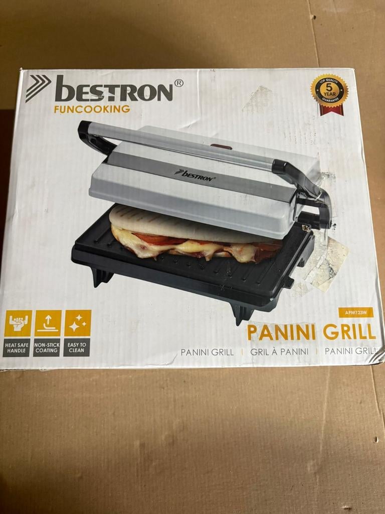 Panini Grill, Contact Grill en Sandwich Maker, Ophalen of Verzenden