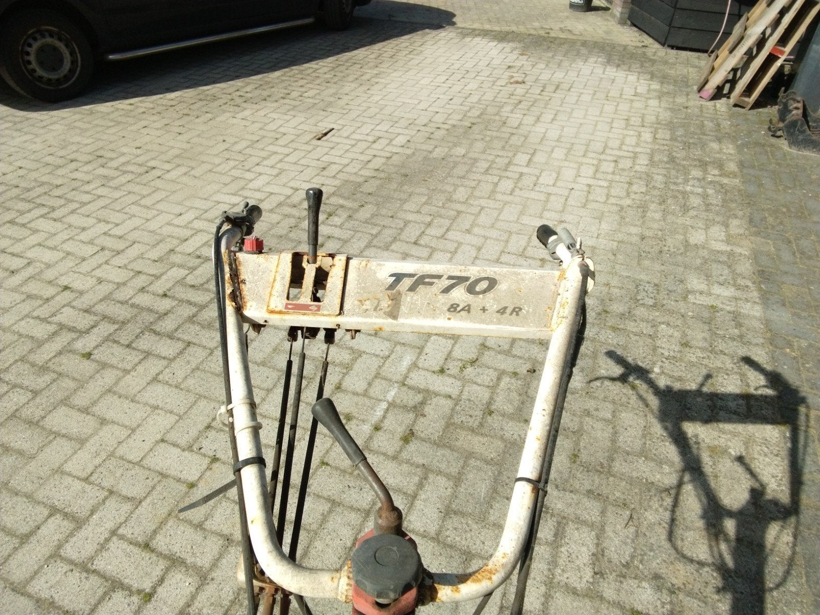 kubota tweewiel tractor, Ophalen, Gebruikt