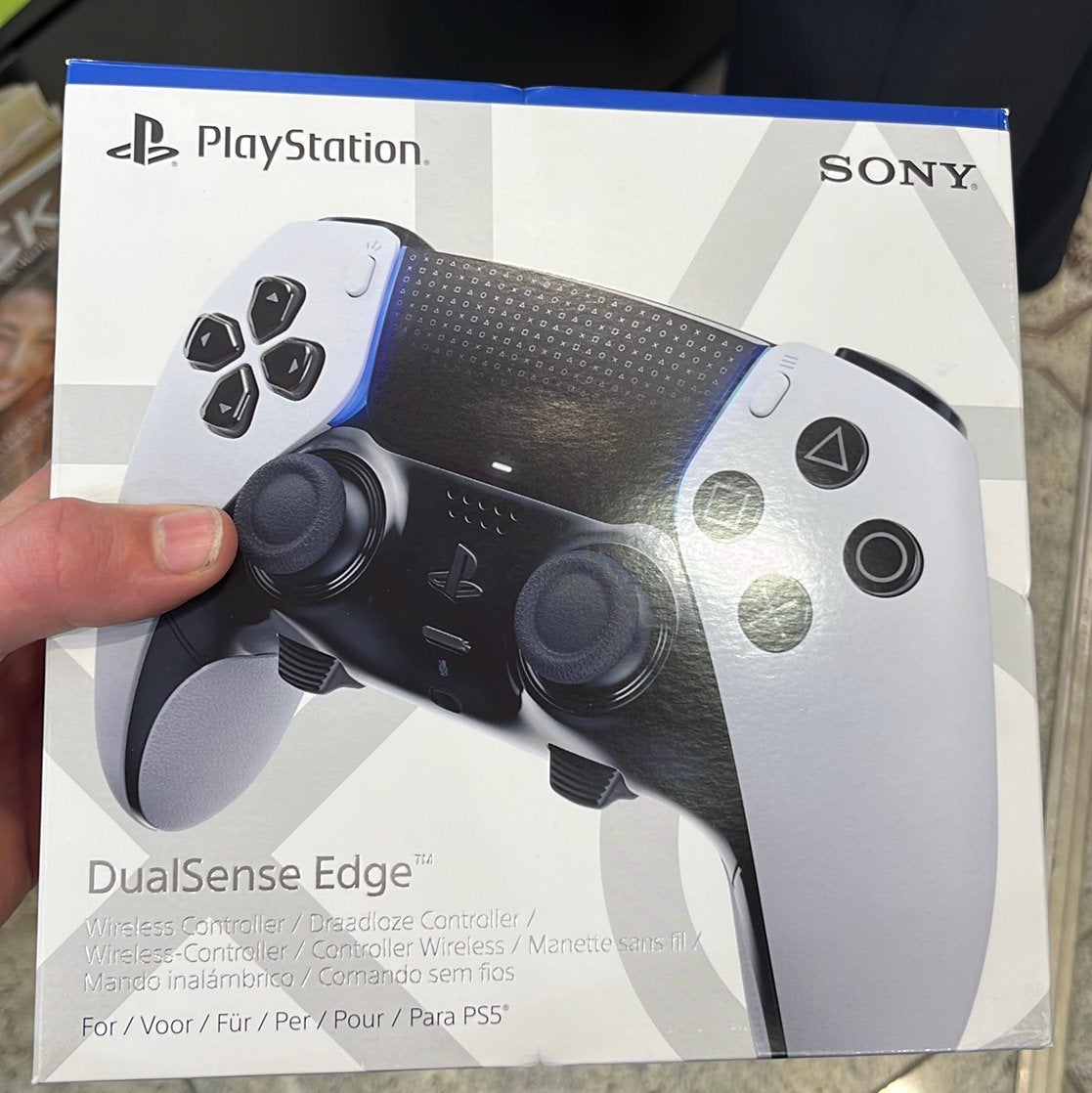 Playstation 5 pro/edge controller ZO SNEL MOGELIJK WEG, Ophalen of Verzenden, Zo goed als nieuw, Controller, PlayStation 5