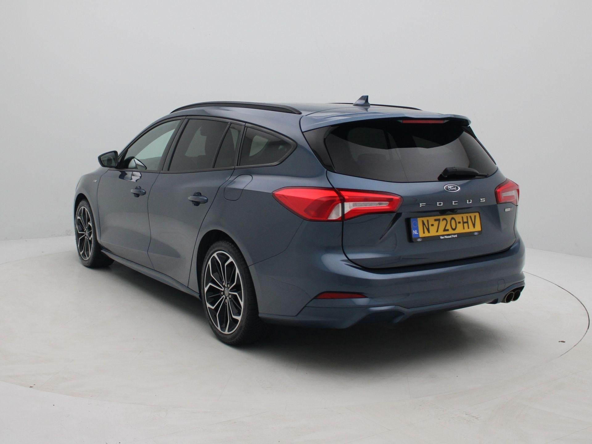 Ford Focus Wagon 1.0 EcoBoost Hybrid ST Line X Business | Ap, Gebruikt, Blauw, Origineel Nederlands, 19 km/l