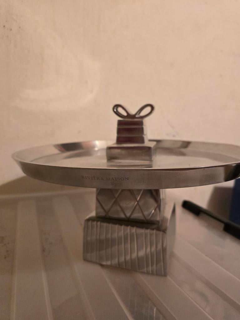 Riviera Maison Lovely Present Etagère, Ophalen, Gebruikt, Rond, Metaal