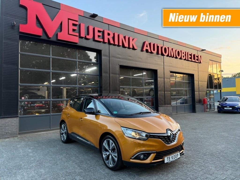 Renault SCENIC 1.2 TCE INTENS BJ2018 PANORAMADAK, Auto's, Gebruikt, Parkeersensor, Bedrijf, Handgeschakeld