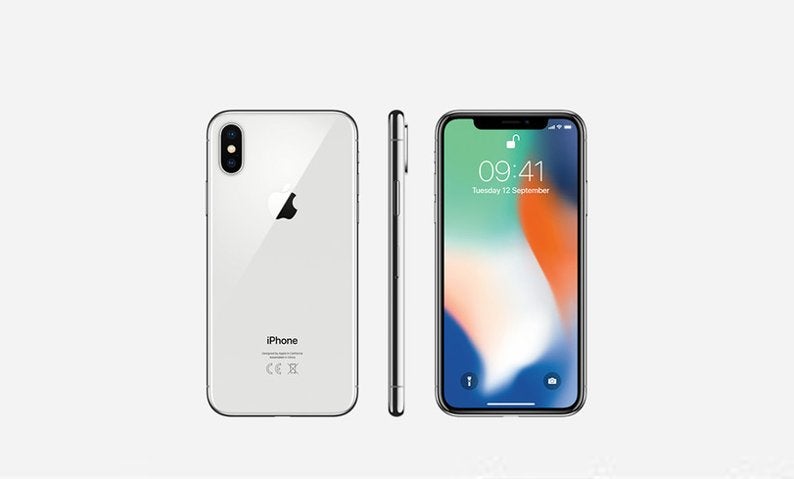 iPhone X 64GB Wit/Zilver – Face ID werkt – Goede staat, Telecommunicatie, Mobiele telefoons | Apple iPhone, Wit, Refurbished, 78 %