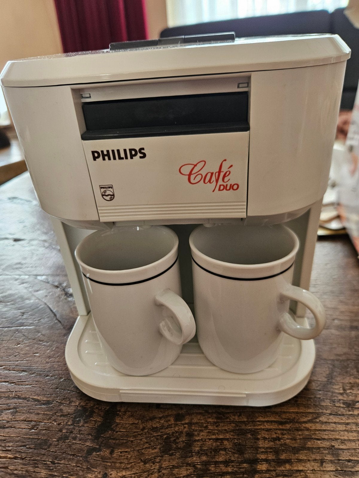 Philips Café Duo HD 5190 Koffiezetapparaat met 2 kopjes, Gemalen koffie, Ophalen of Verzenden, 2 tot 4 kopjes, Koffiemachine