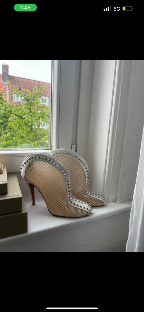 Louboutin hakken, Kleding | Dames, Schoenen, Verzenden, Gedragen, Wit