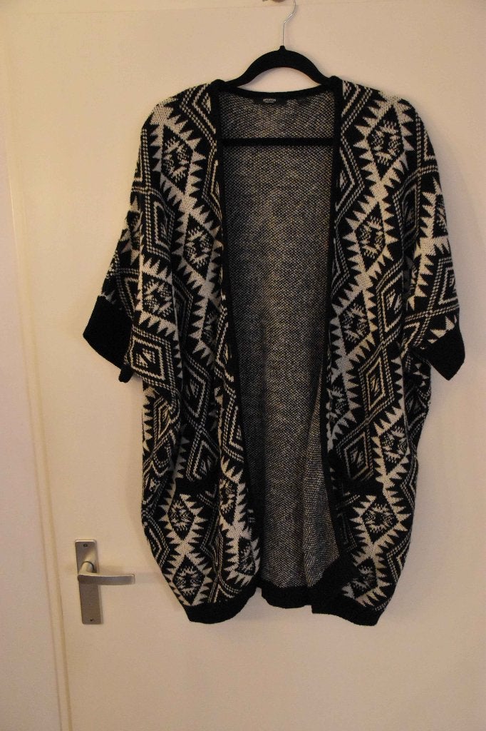 leuk zgan vest maat 48/50 Promiss, Promiss, Zwart, Trui of Vest, Ophalen of Verzenden
