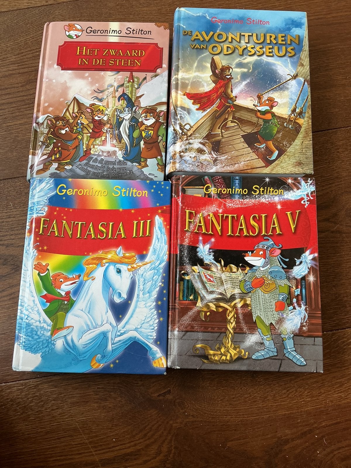 Geronimo Stilton Boeken - 4 boeken, Boeken, Ophalen of Verzenden, Gelezen