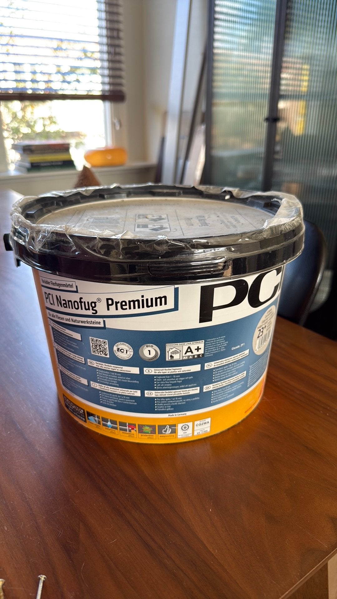 PCI Nanofug nr 23 Lichtgrau, Doe-het-zelf en Verbouw, Ophalen, Overige materialen, Minder dan 20 cm, Zo goed als nieuw