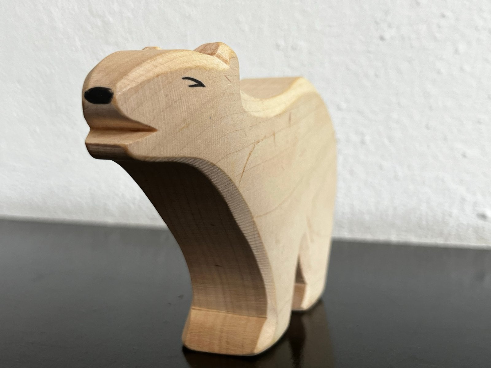 Ostheimer IJsbeer Houten Speelfiguur (22101), Ophalen of Verzenden, Zo goed als nieuw, Overige typen